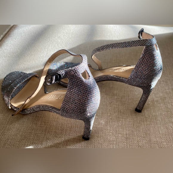 Stuart Weitzman Nunaked Straight Strap Sandal
Gunmetal - Picture 6 of 11